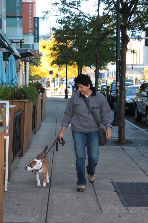Harlow, "I think we should eat here."